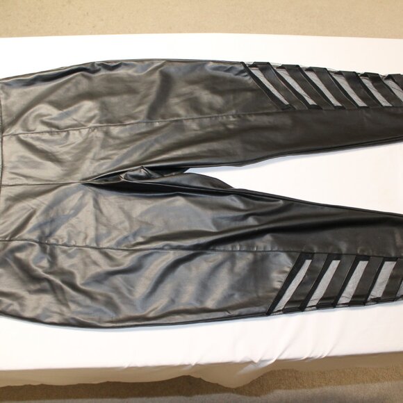 LADIES  FAUX LEATHER SEXY PANTS   2X - Picture 11 of 16